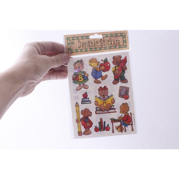 Back to School, Designer Stickers, Cute Teddy Bears, Students, Pupils, Provo - Picture 1 of 2